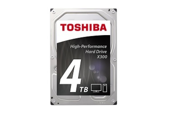 TOSHIBA HDD X300 High Performance 4TB HDWE140EZ internal, SATA 3.5 inch