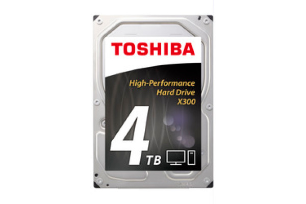 TOSHIBA HDD X300 High Performance 4TB HDWE140UZ internal, SATA 3.5 inch BULK