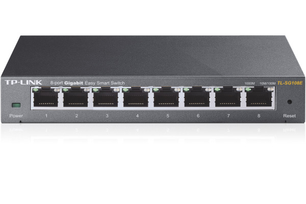 TP-LINK 8-Port Gigabit Smart Switch TLSG108E