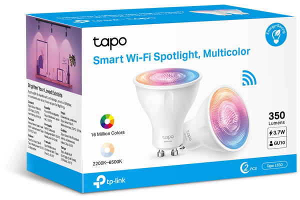 TP-LINK Smart WiFi Spotlight Dimmable TAPOL6304 TapoL630(2-pack)