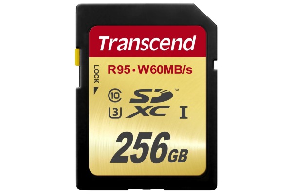 TRANSCEND SDXC Card 256GB Ultimate TS256GSDU (UHS-I, U3) R95/W60