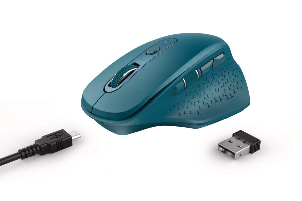 TRUST OZAA Wireless Mouse 24034 Rechargable Blue