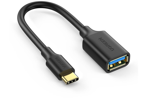 UGREEN Cable USB-C Male/USB 3.0 A 30701 Famale, Black