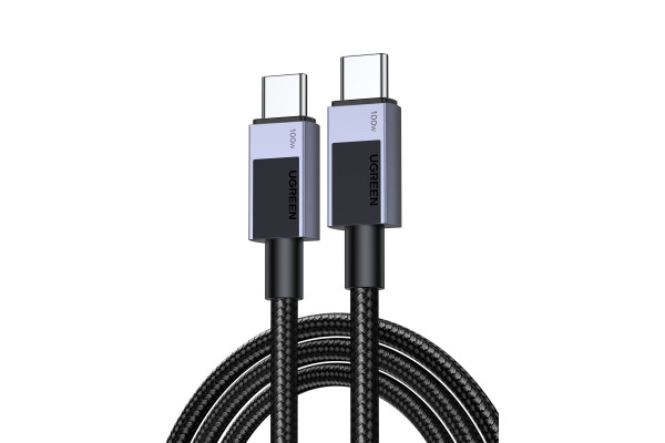 UGREEN Cable USB-C to USB-C, 100W 45065 PD,3m,Fast Charging,Grey