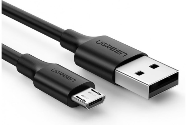 UGREEN Cable 2A Max , 2m 60138 USB-A to Micro USB, Black