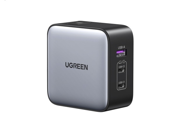 UGREEN Worldwide Travel Fastcharger 90409 65W,USB-A,2x USB-C,GaN Tech