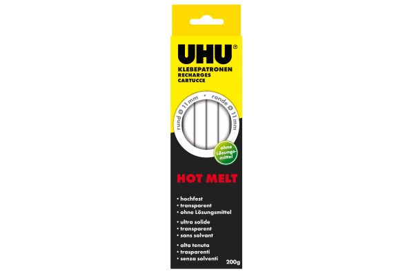 UHU Hot Melt Stick 47865 200g, 10 St&amp;uuml;ck
