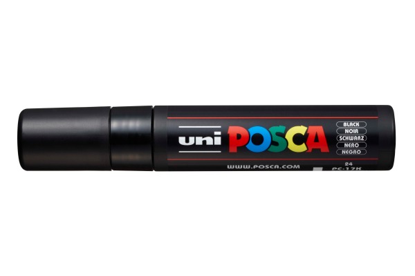 UNI-BALL Posca Marker 15mm PC-17K schwarz