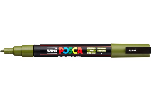 UNI-BALL Posca Marker 0.9-1.3mm PC-3M KHA khakigrün