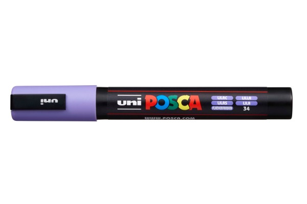 UNI-BALL Posca Marker 1,8-2,5mm PC-5M lila, Rundspitze