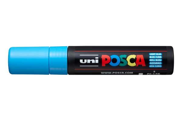 UNI-BALL Posca Marker 15mm PC-17K hellblau