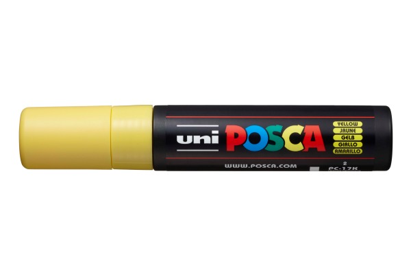 UNI-BALL Posca Marker 15mm PC-17K gelb
