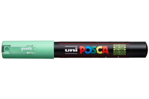 UNI-BALL Posca Marker 7mm PC-1M hellgrün