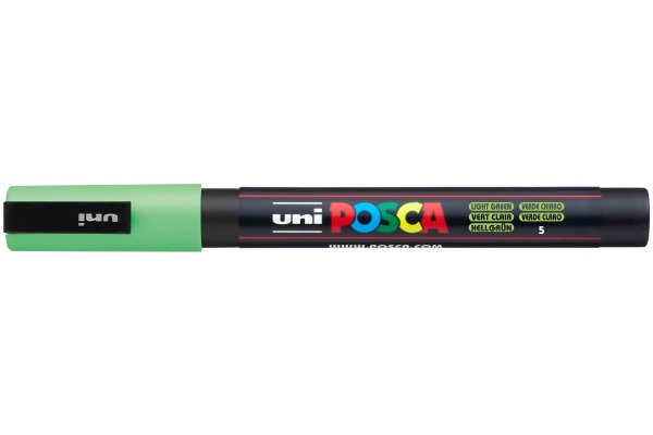UNI-BALL Posca Marker 0,9-1,3mm PC-3M hellgrün, Rundspitze