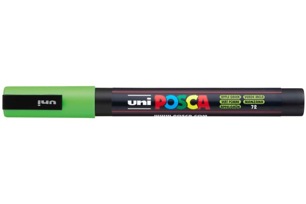 UNI-BALL Posca Marker 0,9-1,3mm PC3M apfelgrün, Rundspitze