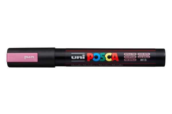 UNI-BALL Posca Marker 1,8-2,5mm PC5M Metal.rosa,R´spitze
