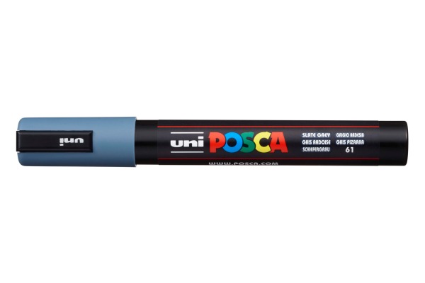 UNI-BALL Posca Marker 1,8-2,5mm PC5M schiefergrau, R´spitze
