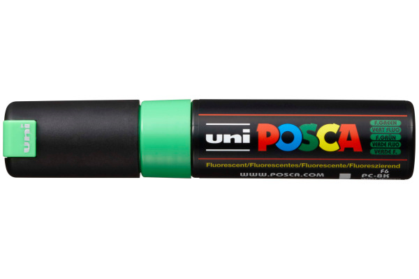 UNI-BALL Posca Marker 8mm PC8K F.GREEN fluo...
