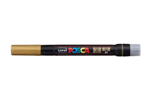 UNI-BALL Posca Pinsel-Marker 1-10mm PCF-350 gold