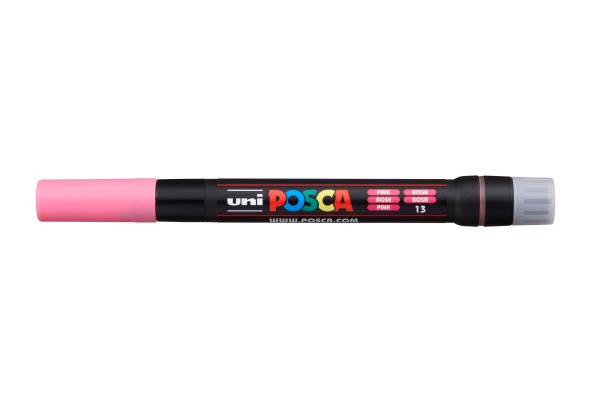 UNI-BALL Posca Pinsel-Marker 1-10mm PCF-350 rosa