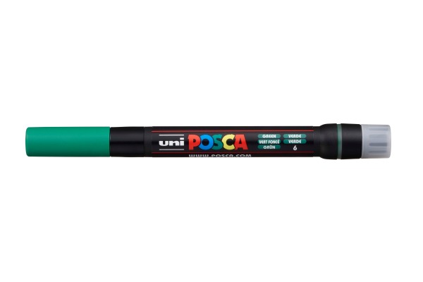 UNI-BALL Posca Pinsel-Marker 1-10mm PCF-350 grün