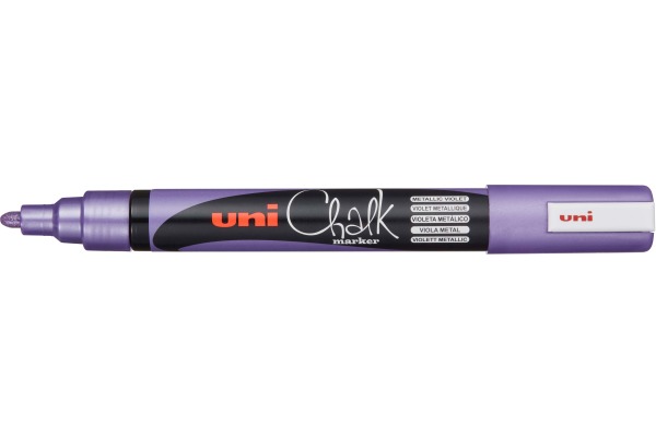 UNI-BALL Chalk Marker 1.8-2.5mm PWE-5M VI Metallic violett