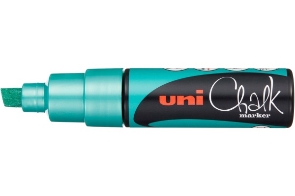 UNI-BALL Chalk Marker 8mm PWE-8K GR Metallic grün