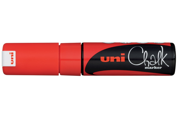 UNI-BALL Chalk Marker 8mm PWE-8K RED rot