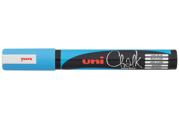 UNI-BALL Chalk Marker 1,8-2,5mm PWE-5M hellblau