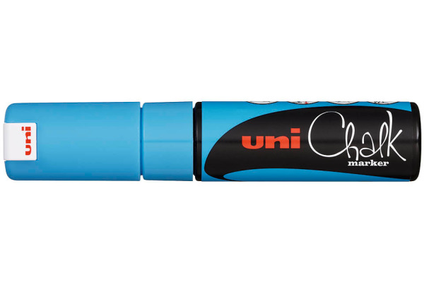 UNI-BALL Chalk Marker 8mm PWE8K L.BLUE hellblau