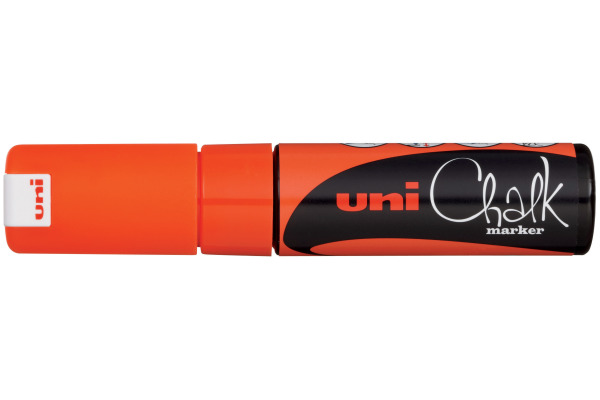 UNI-BALL Chalk Marker 8mm PWE-8K orange