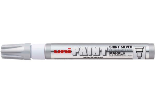 UNI-BALL Paint Marker 2.2-2.8mm PX-20(L) shiny silber