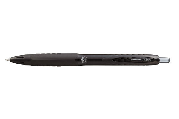 UNI-BALL Gel Roller 0,7mm UMN307 BLACK schwarz, refill...