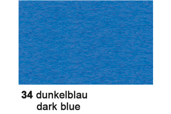 URSUS Plakatkarton 68x96cm 1001534 380g, dunkelblau