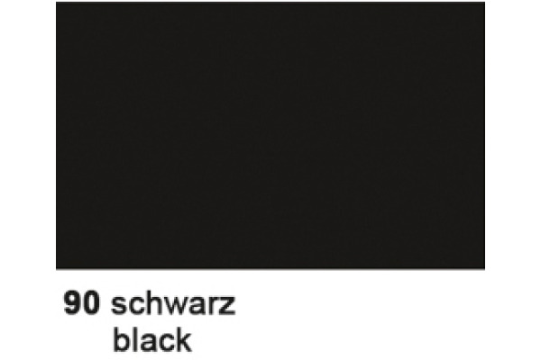 URSUS Papier brillant 35x50cm 1553290 80g, noir