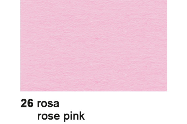 URSUS Tonzeichenpapier 50x70cm 2232226 130g, rosa