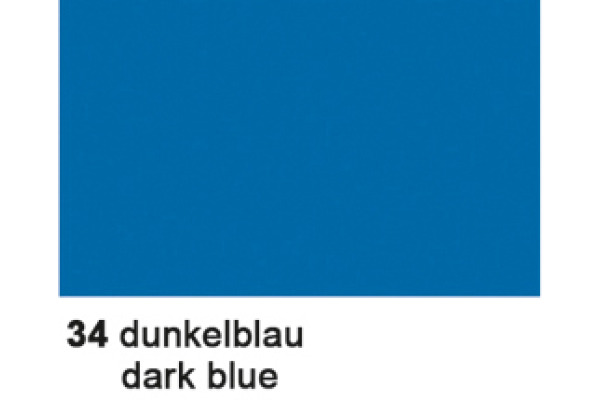 URSUS Transparentpapier 70x100cm 2631434 42g, dunkelblau