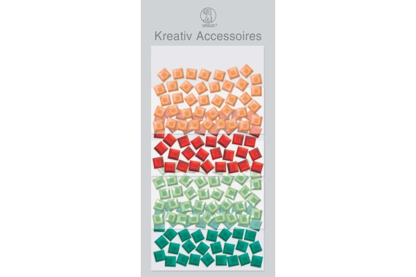 URSUS Kreativ Accessoires 56400051 Quadrate, multicolor