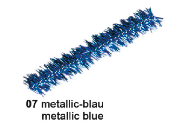 URSUS Pfeifenputzer 9mmx50cm 6530007 metallic-blau 10 Stück