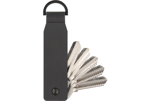 VALENTA Key Organizer Aluminium 588928 Black