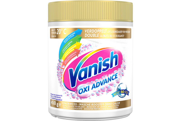 VANISH Pulverwaschmittel 0.45kg 3280505 Gold Advance Weiss
