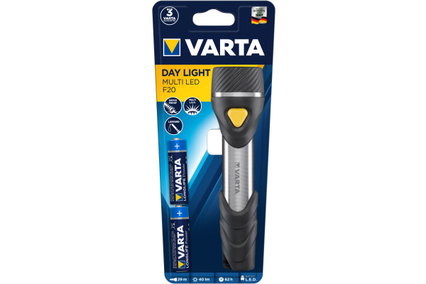 VARTA Taschenlampe 166321014 Day Light Multi LED F20