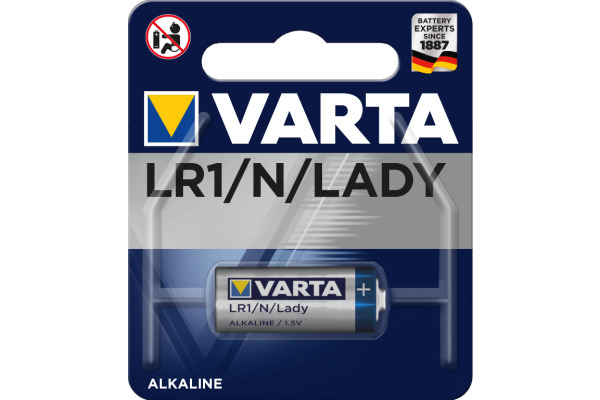 VARTA Batterie 400110140 LR1, 1 Stück