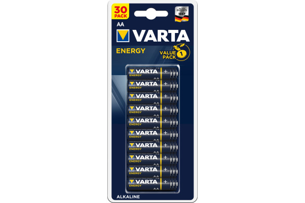 VARTA Energy 410622963 AA/LR06, 30 Stück