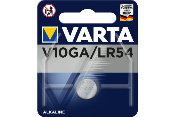 VARTA Knopfzelle V10GA,1,5V 427410140 50 mAh 1 Stück