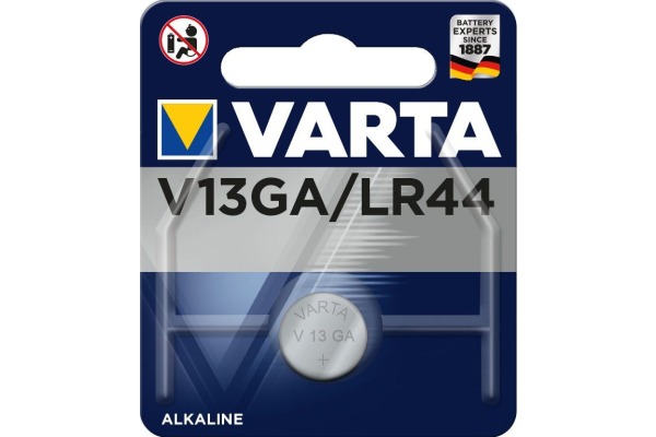 VARTA Knopfzelle V13GA,1,5V 427610140 125 mAh 1 Stück