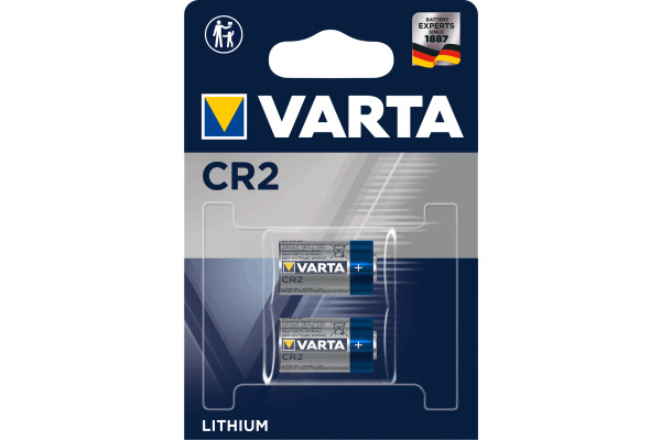 VARTA Batterie 620630140 CR2, 2 Stück