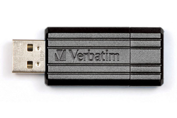 VERBATIM USB-Drive Pin Stripe 32GB 49064 black