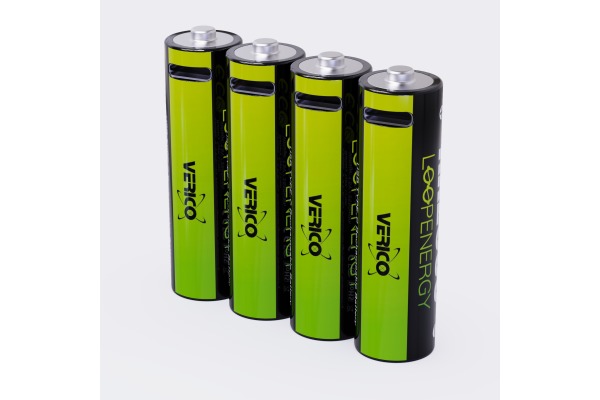 VERICO LoopEnergy Akku USB-C 1UDBT-A1W AA/LR06 (1700mAh) 4 Stück