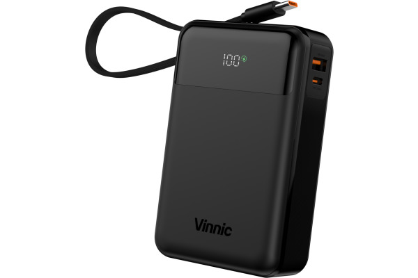 VINNIC DAMAVAND 2 PB,65W VPPB-HV65 PD, 20k mAh,Built-in-Cables